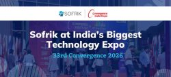 Sofrik at India’s Biggest Technology Expo | 33rd Convergence India 2026