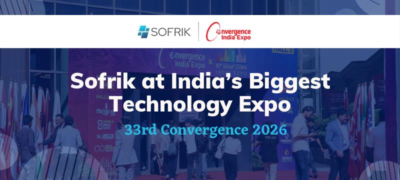 Sofrik at India’s Biggest Technology Expo | 33rd Convergence India 2026